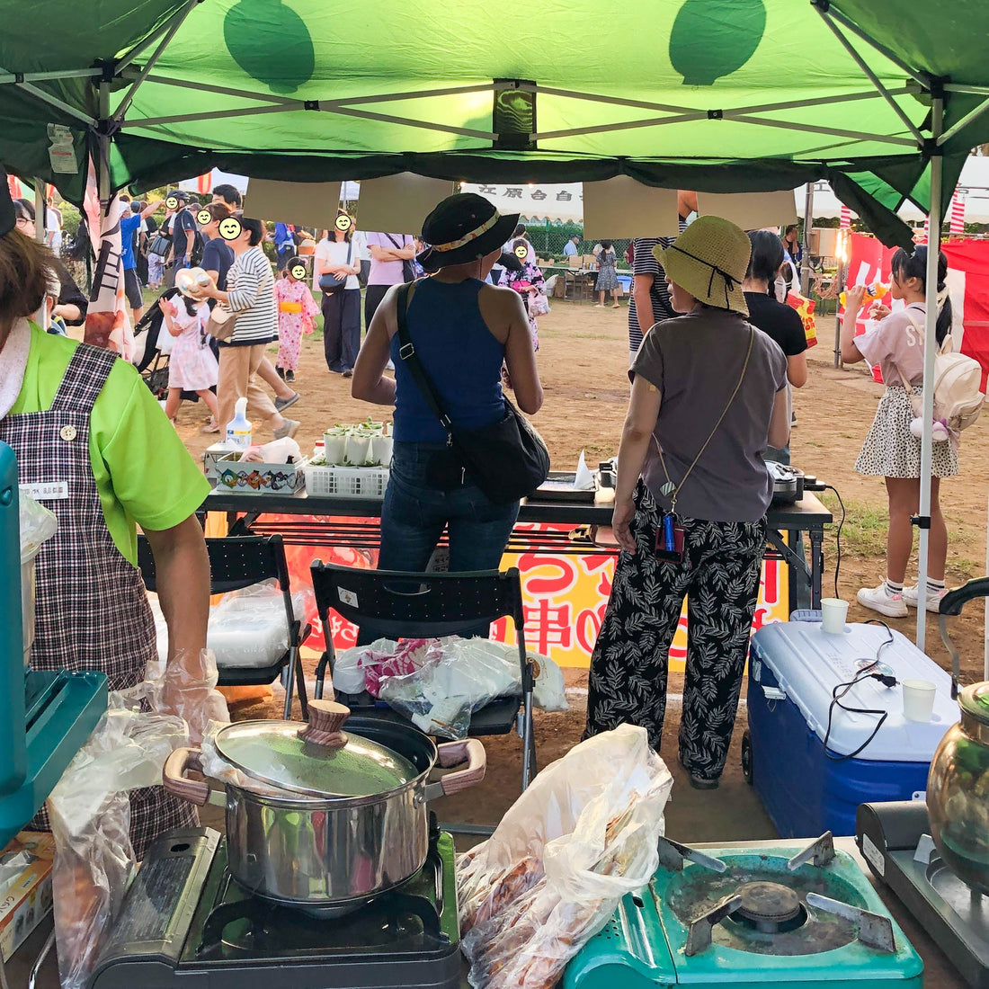町内の夏祭りで350本完売でした。好評で来年もやりたいなと思いました。
