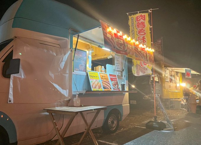 当店の定番商品の、"肉巻きおにぎり串"をイベントでご使用いただきました！